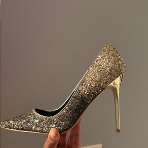 Madden girl Sparkling Gold heels